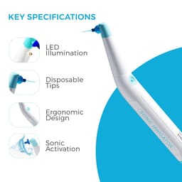 SuperEndo Sonic Flush Endo Irrigator LED (120 Tips Free)