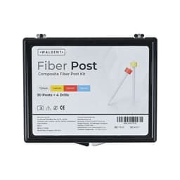 Waldent Radiopaque Composite Fiber Post Kit - 6