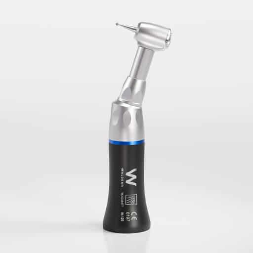 Waldent Push Button Contra-angle Handpiece - Black (W-125)