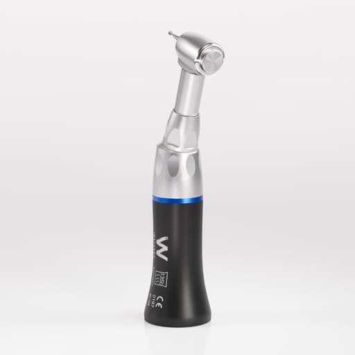 Waldent Push Button Contra-angle Handpiece - Black (W-125)
