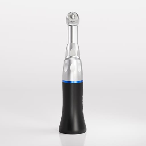 Waldent Push Button Contra-angle Handpiece - Black (W-125)