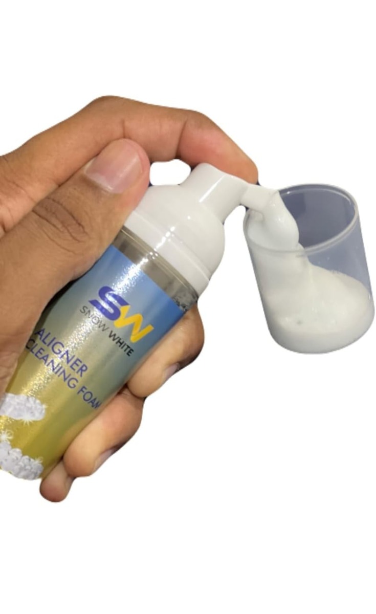 Snow White Aligner Cleaning Foam 