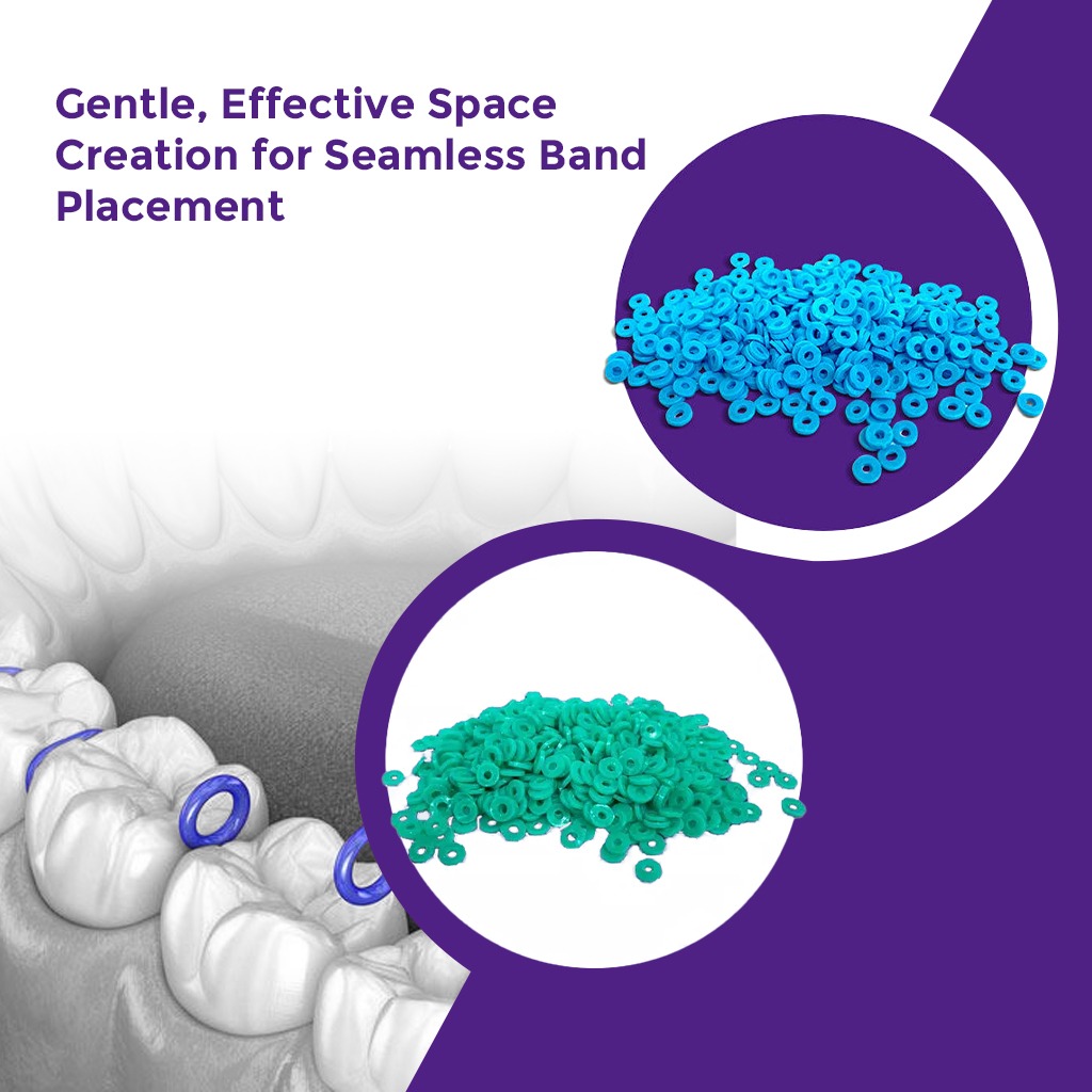 OrthoMetric Elastomerics Ring Separator (Pack of 1000)