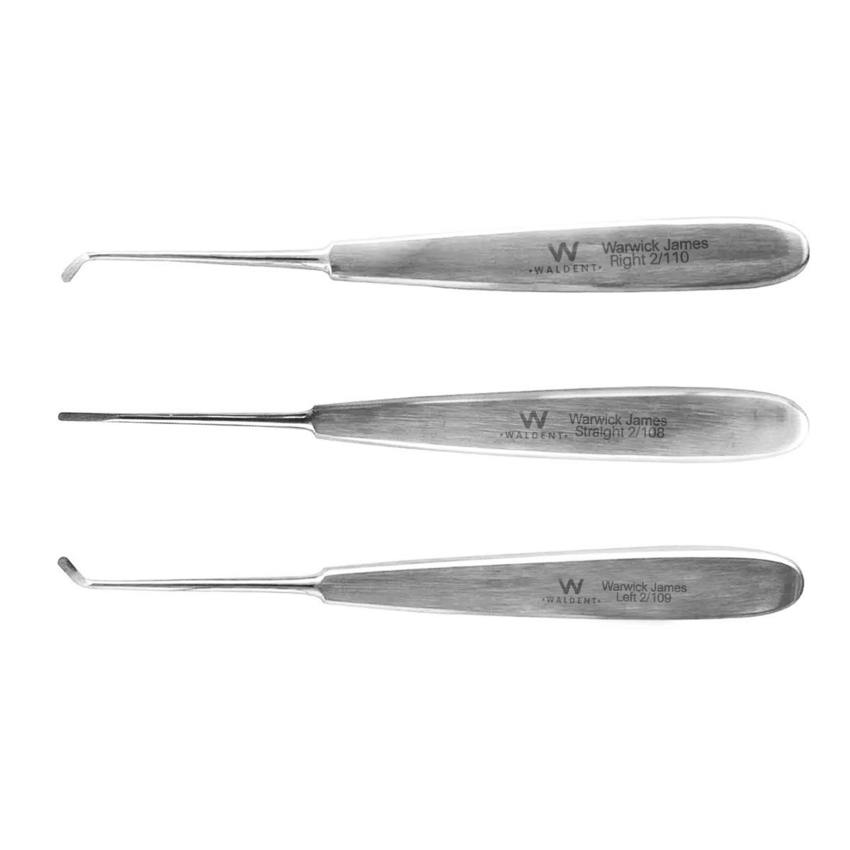 Waldent Root Elevators Warwick James Set of 3 (K2/3)
