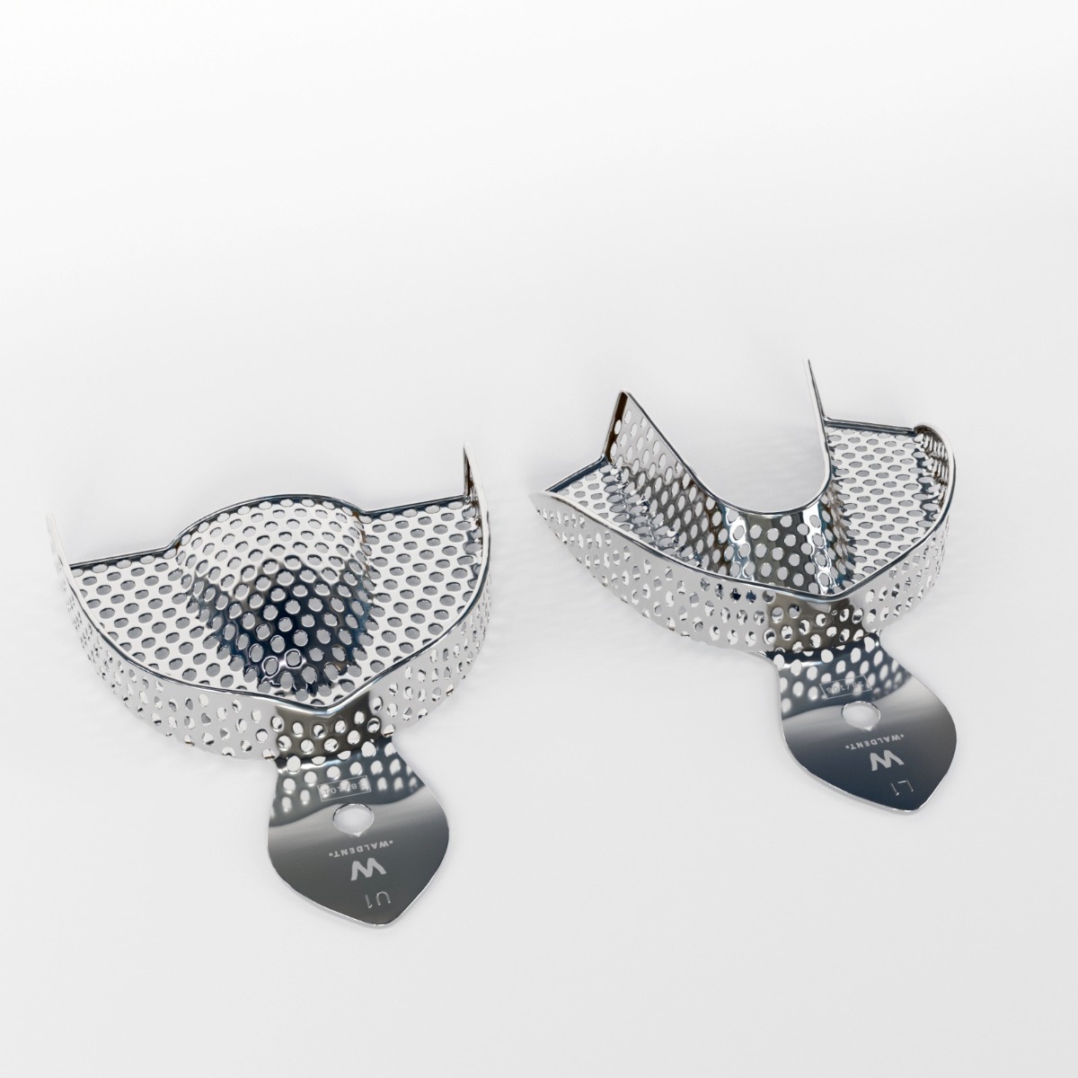 Waldent Dentulous Perforated Rim Lock Impression Trays K18/3