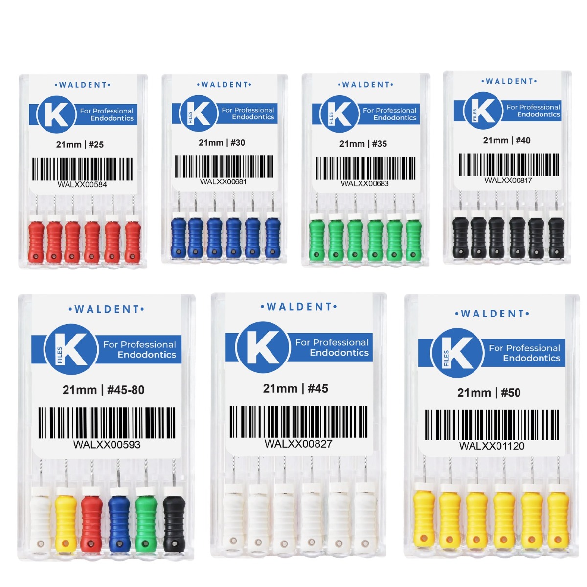 Waldent Professional K-File 21mm
