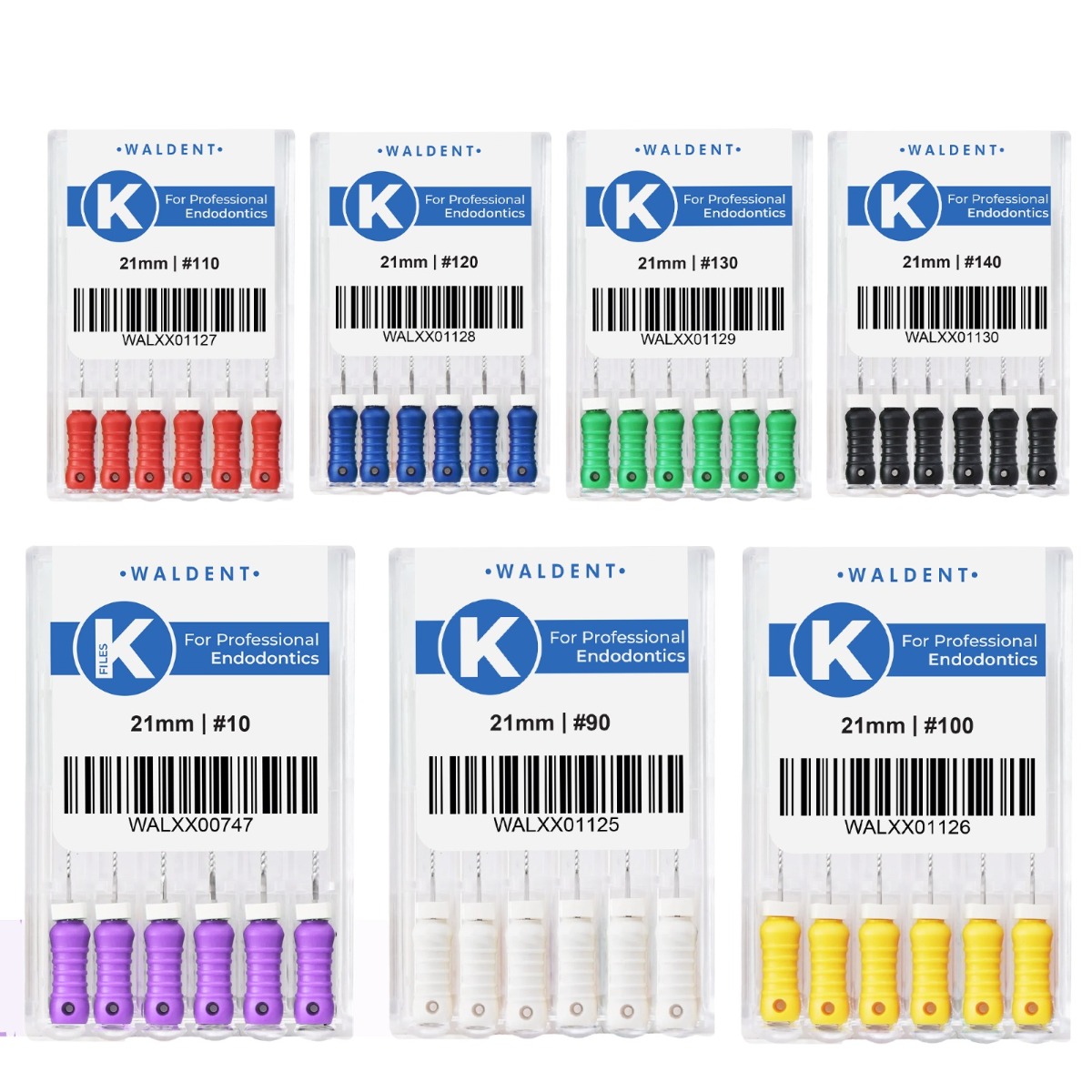 Waldent Professional K-File 21mm