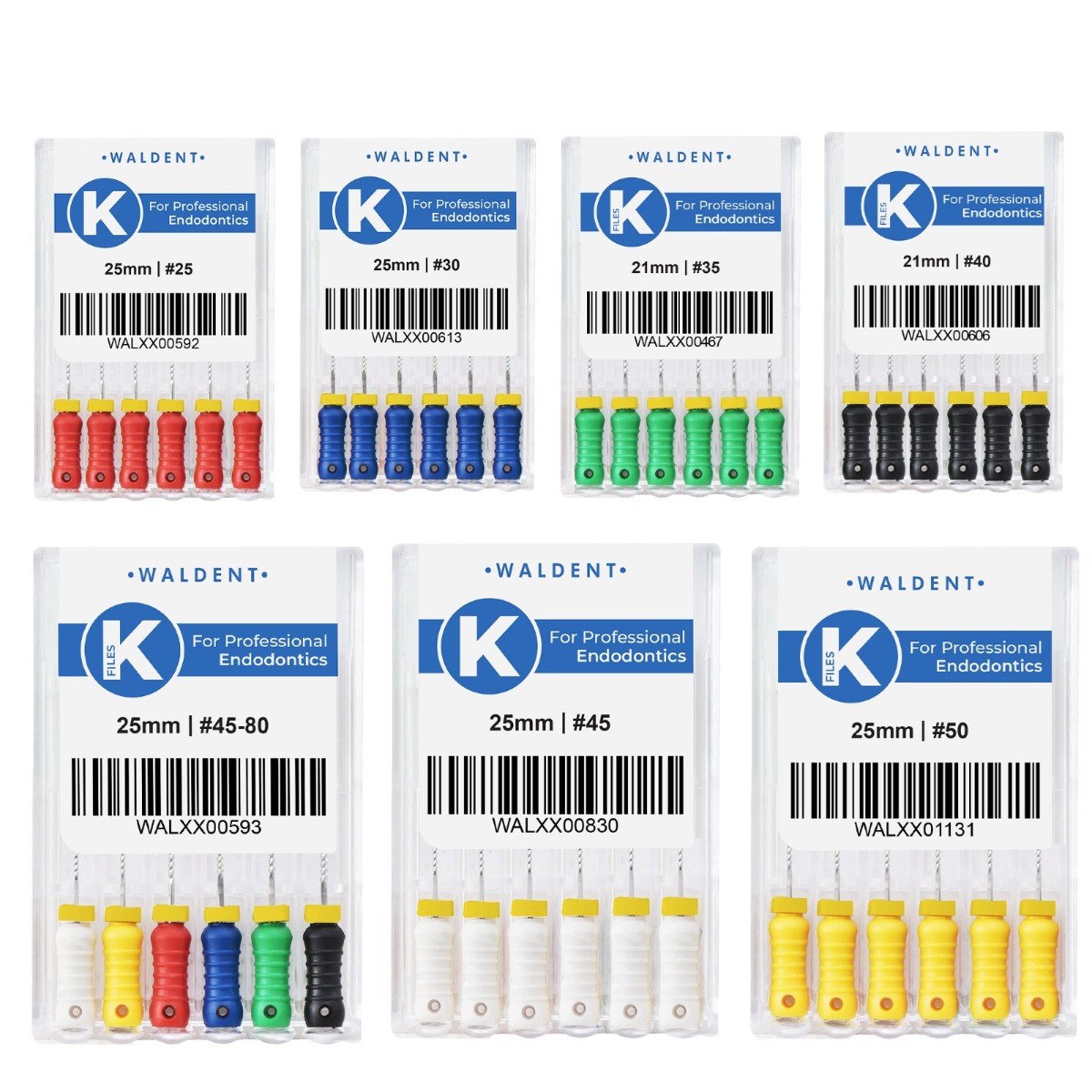 Waldent Professional K-File 25mm
