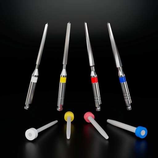 Waldent Radiopaque Composite Fiber Post Kit