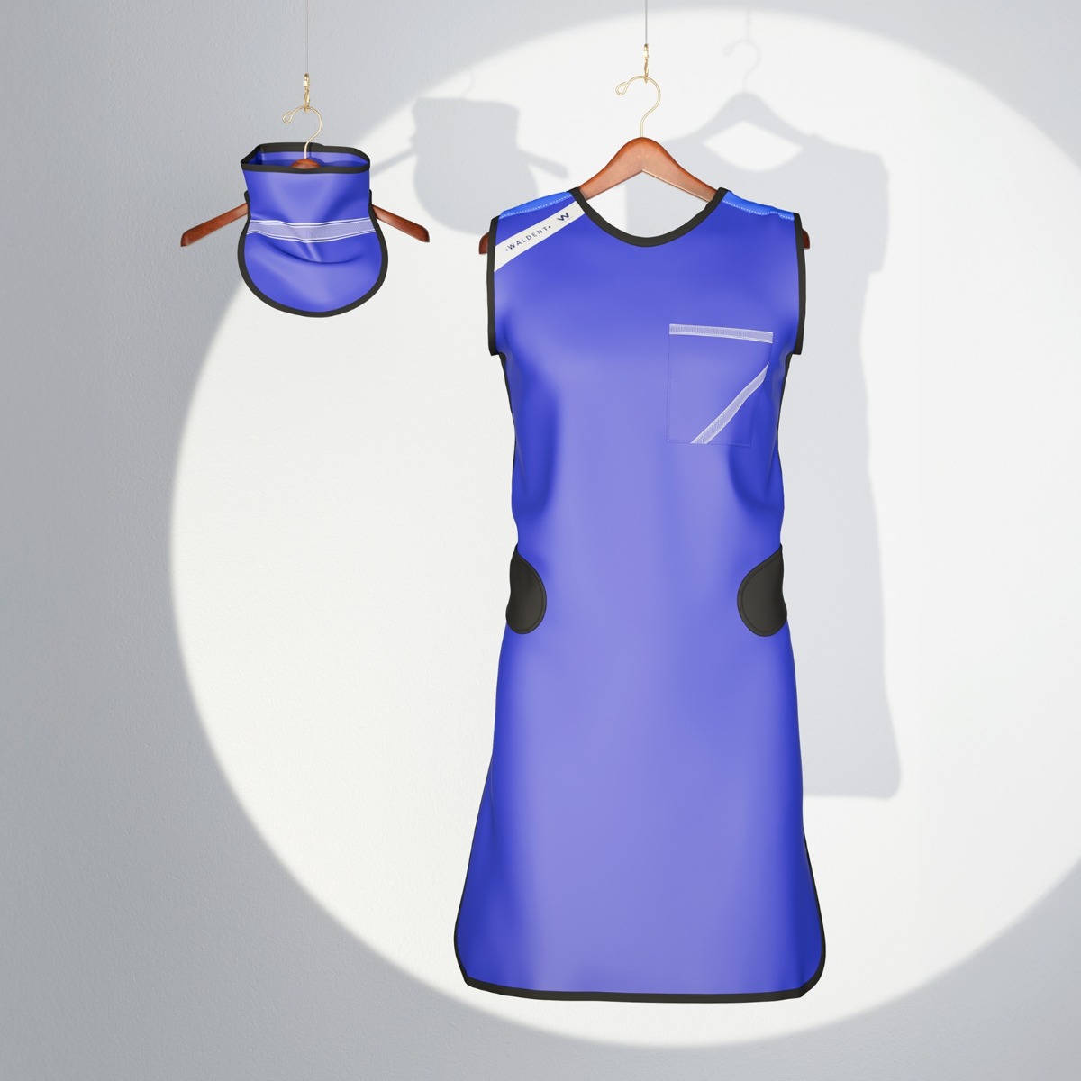 Waldent Dental Lead Apron & Thyroid Shield Collar(BARC Approved)