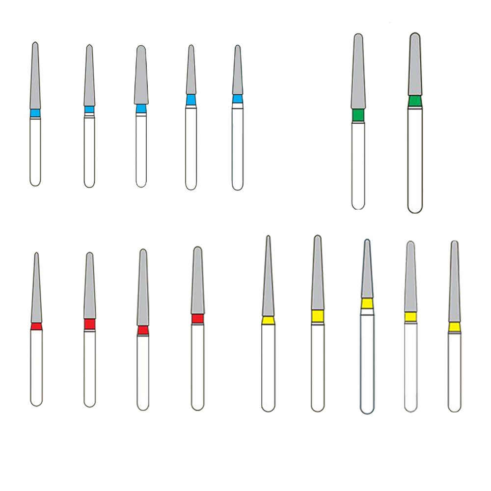 NewDiamond Tapered Round Diamond Bur -TR (Pack Of 3)