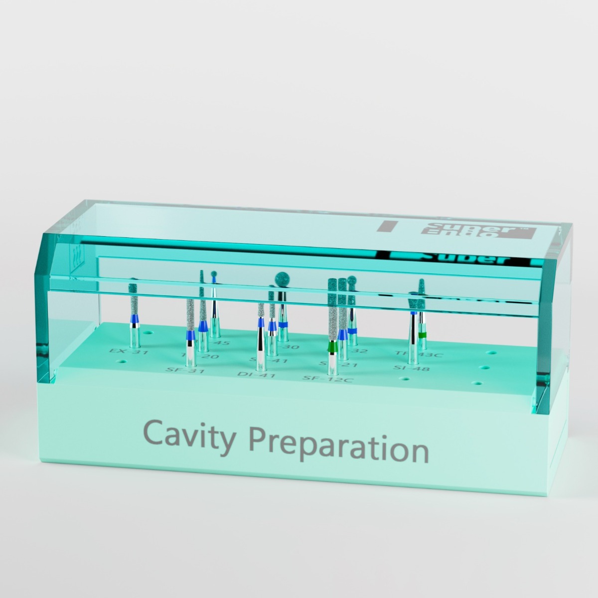 SuperEndo Cavity Preparation Burs Kit (FG Shank - For High-Speed Handpiece Only)