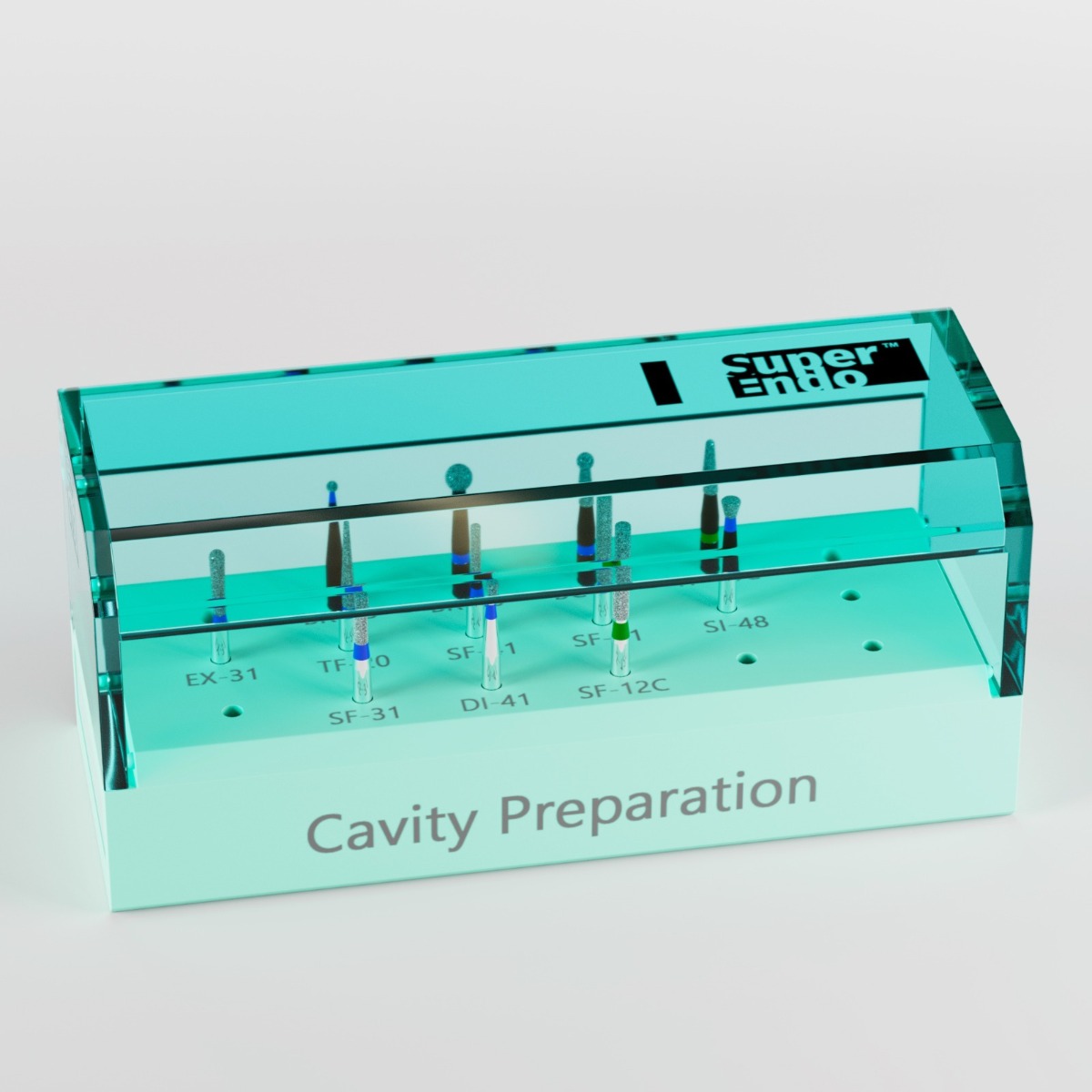 SuperEndo Cavity Preparation Burs Kit (FG Shank - For High-Speed Handpiece Only)