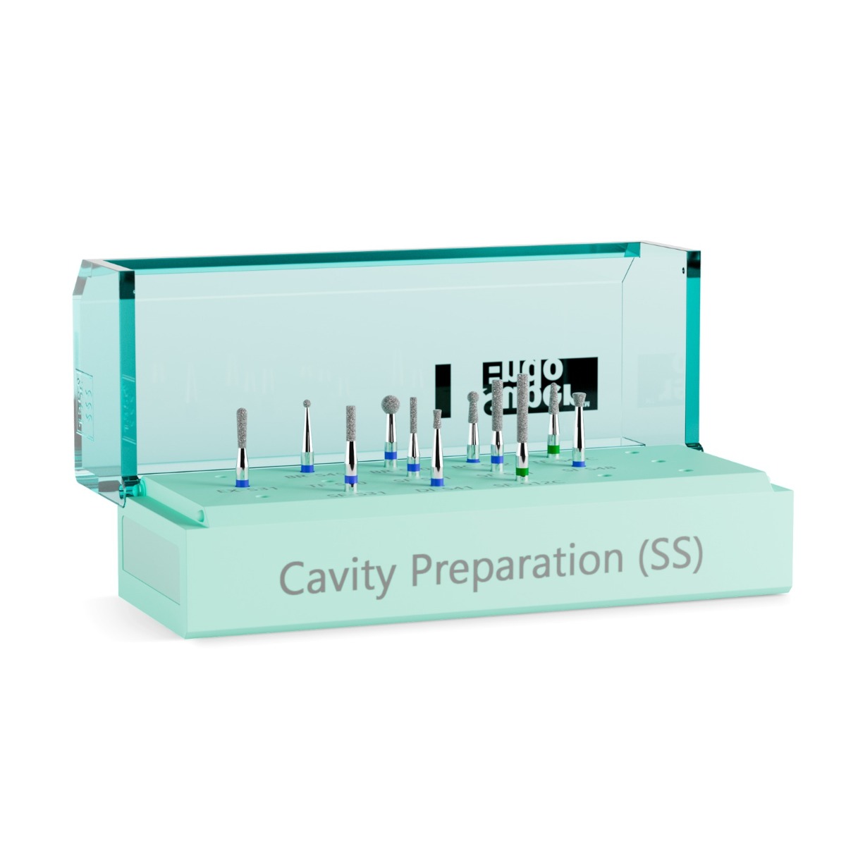 Superendo Cavity Preparation Short Shank Diamond Bur Kit
