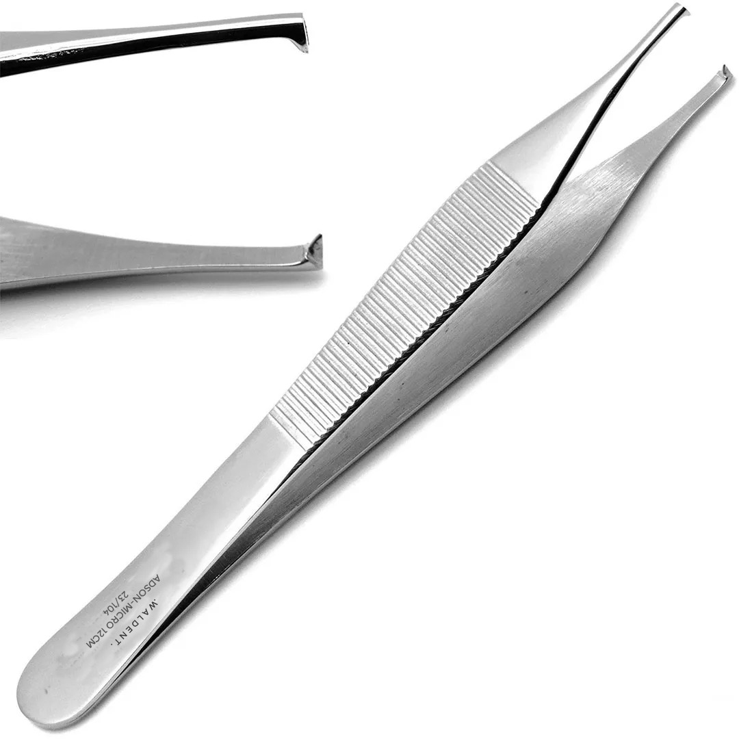 Waldent Adson Tweezers Micro & Fine