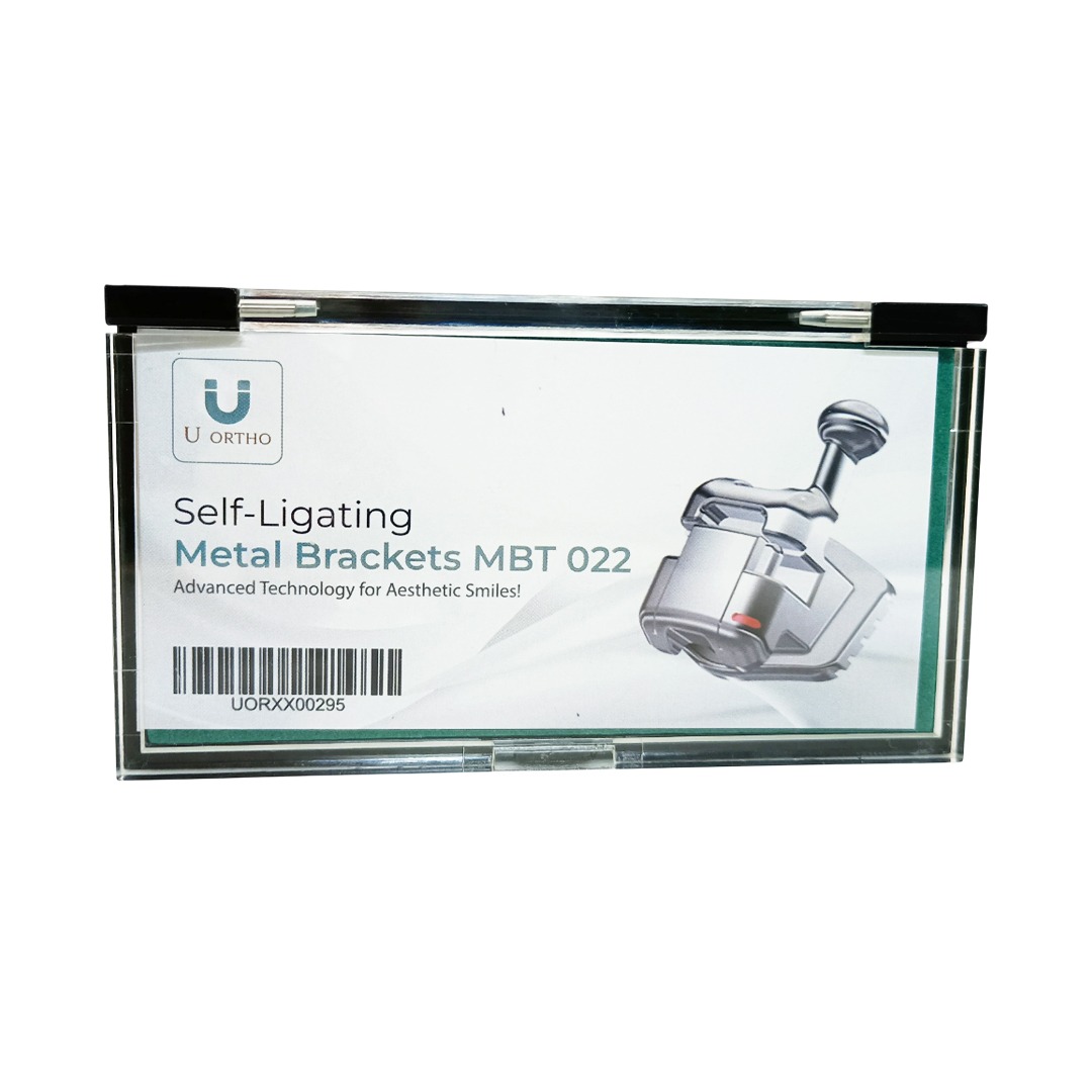U Ortho Self-Ligating Metal Brackets MBT 022   