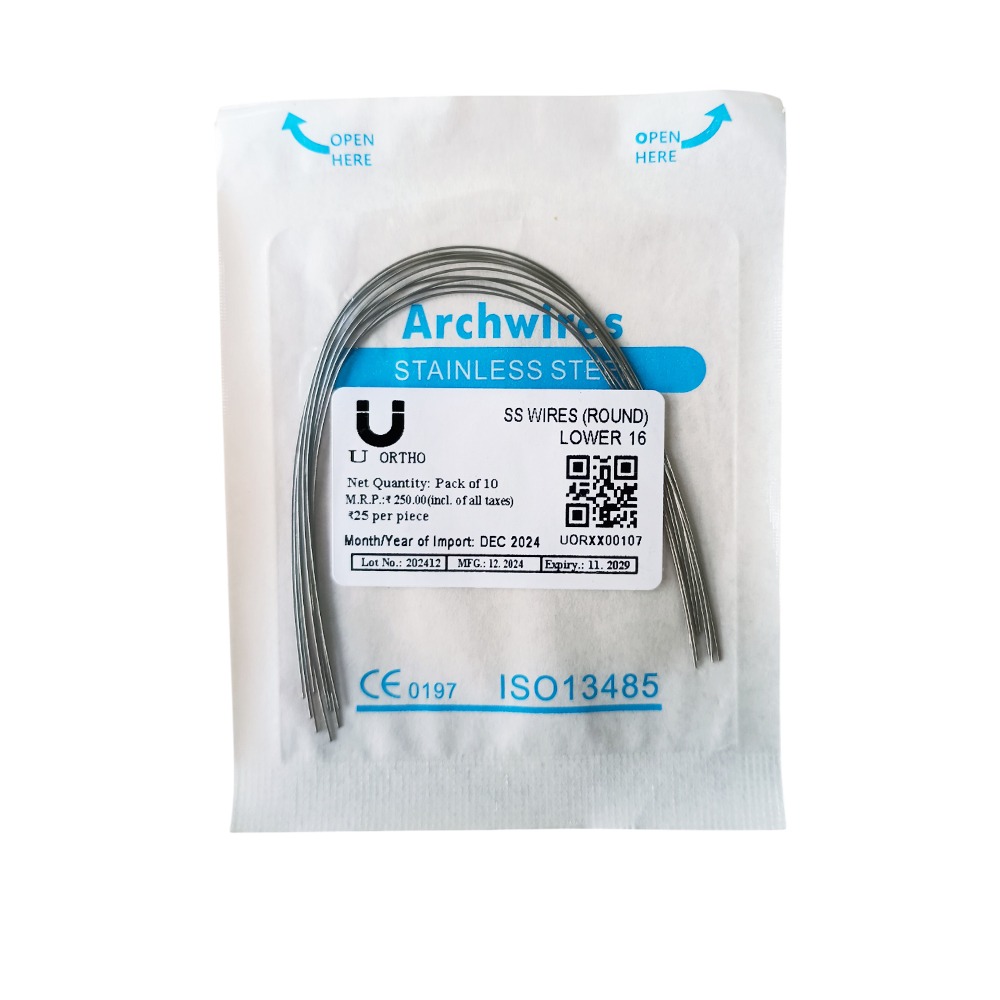 U Ortho Ss Wires (Round)