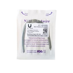 U Ortho NiTi Archwire - Rectangular Lower #19X25