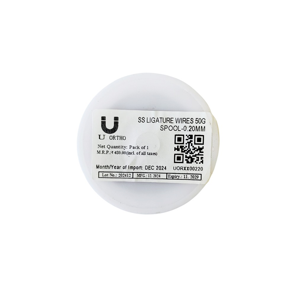 U Ortho SS Ligature Wires 50g Spool
