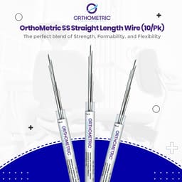 OrthoMetric SS Straight Length Wire (10/Pk) - 5
