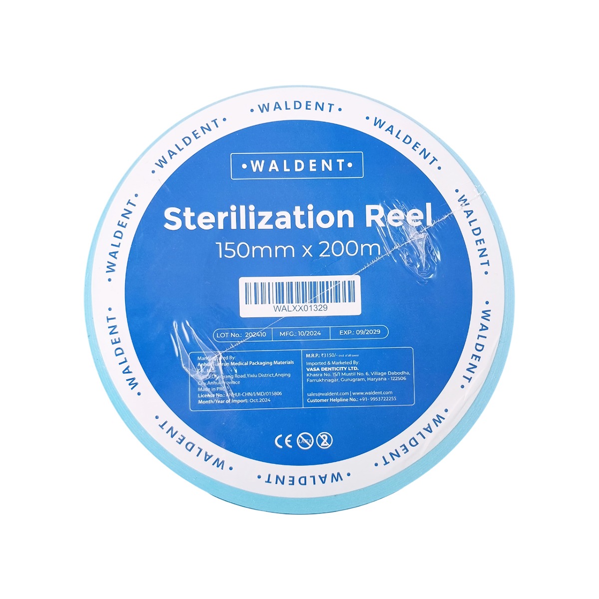 Waldent Sterilization Reels