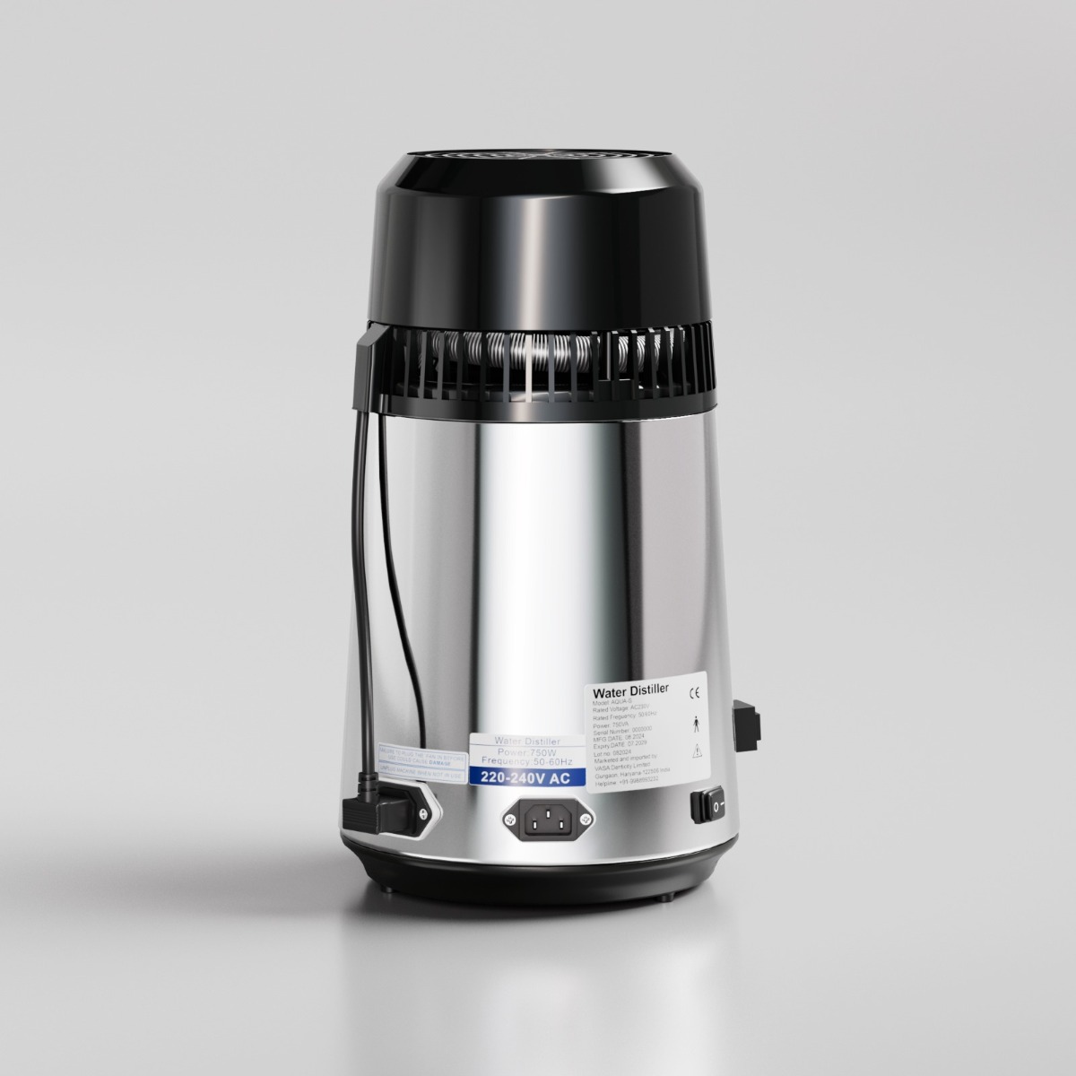 Waldent Water Distiller (Metal) Aqua-S