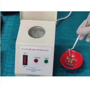 Uni-clave Glass Bead Sterilizer and Glass Beads 