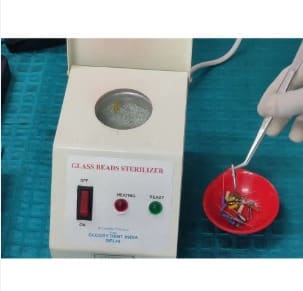 Uni-clave Glass Bead Sterilizer and Glass Beads 