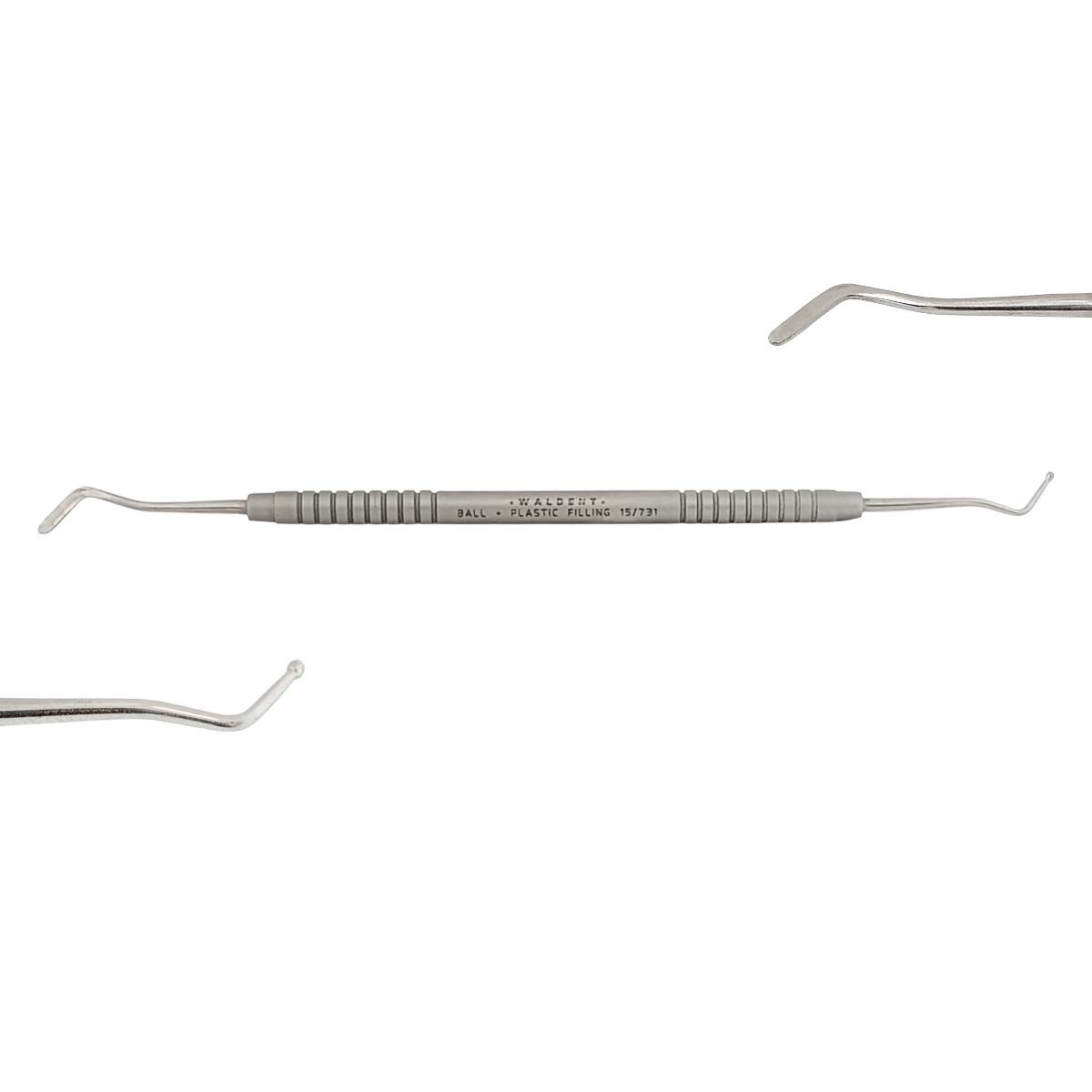 Waldent Plastic Filling Instrument + Ball Burnisher 15/731