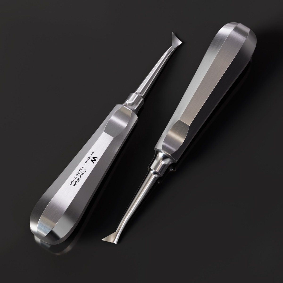 Waldent Root Elevator Instruments Kit Set of 11 K2/4