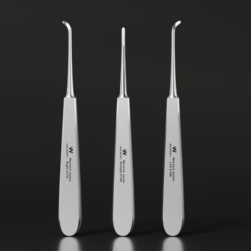 Waldent Root Elevator Instruments Kit Set of 11 K2/4