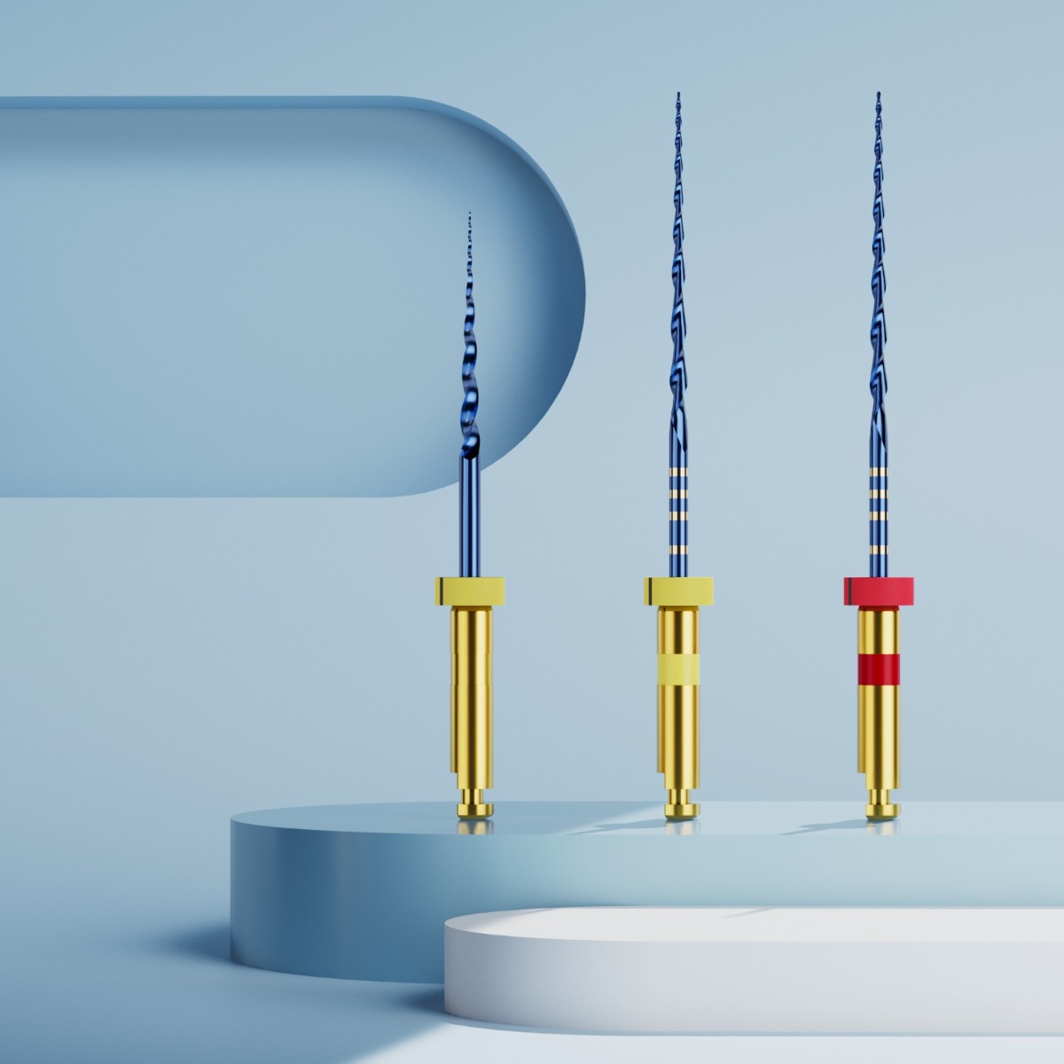 Waldent Wal-flex S- Blue Rotary Files 25mm