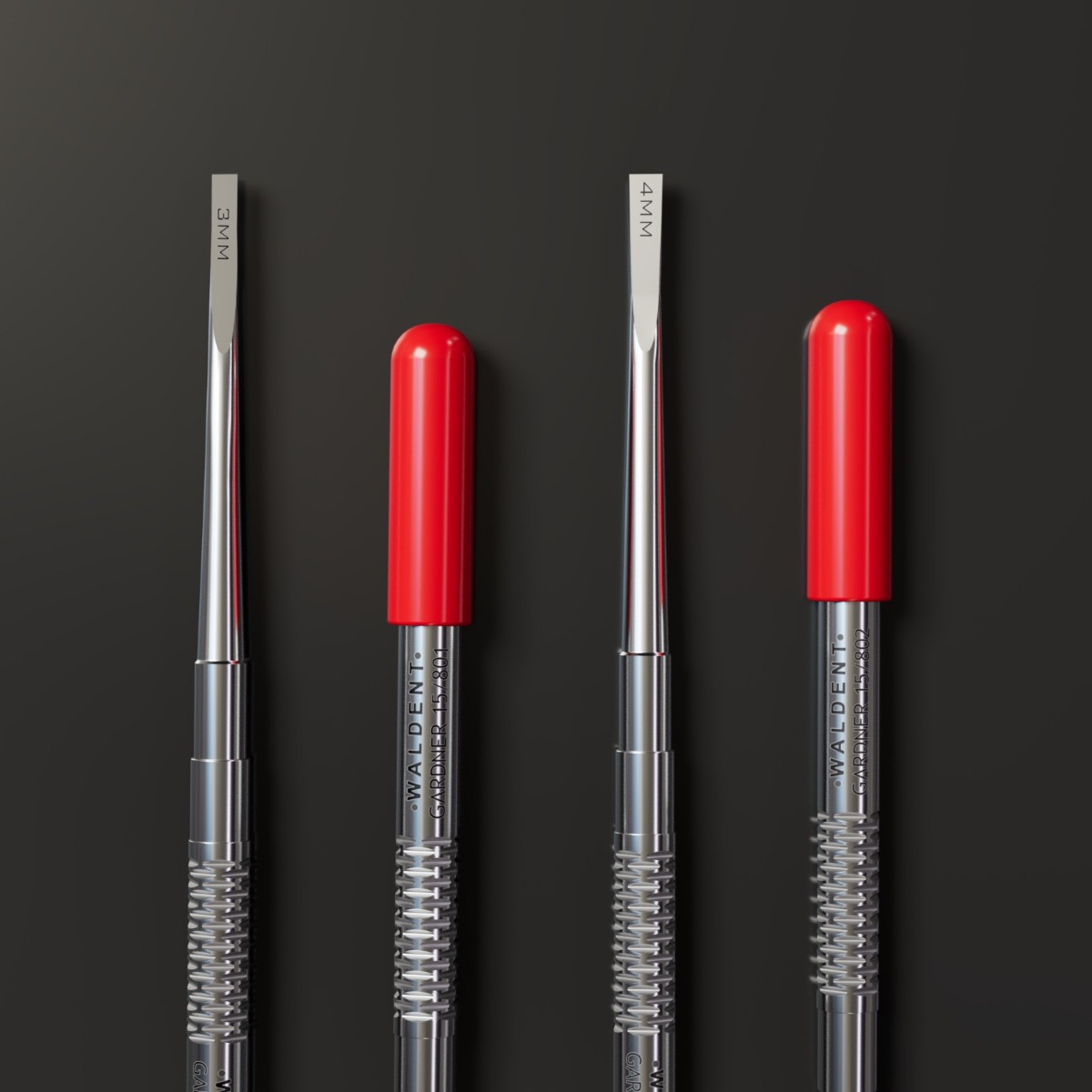 Waldent Gardner Bone Chisels