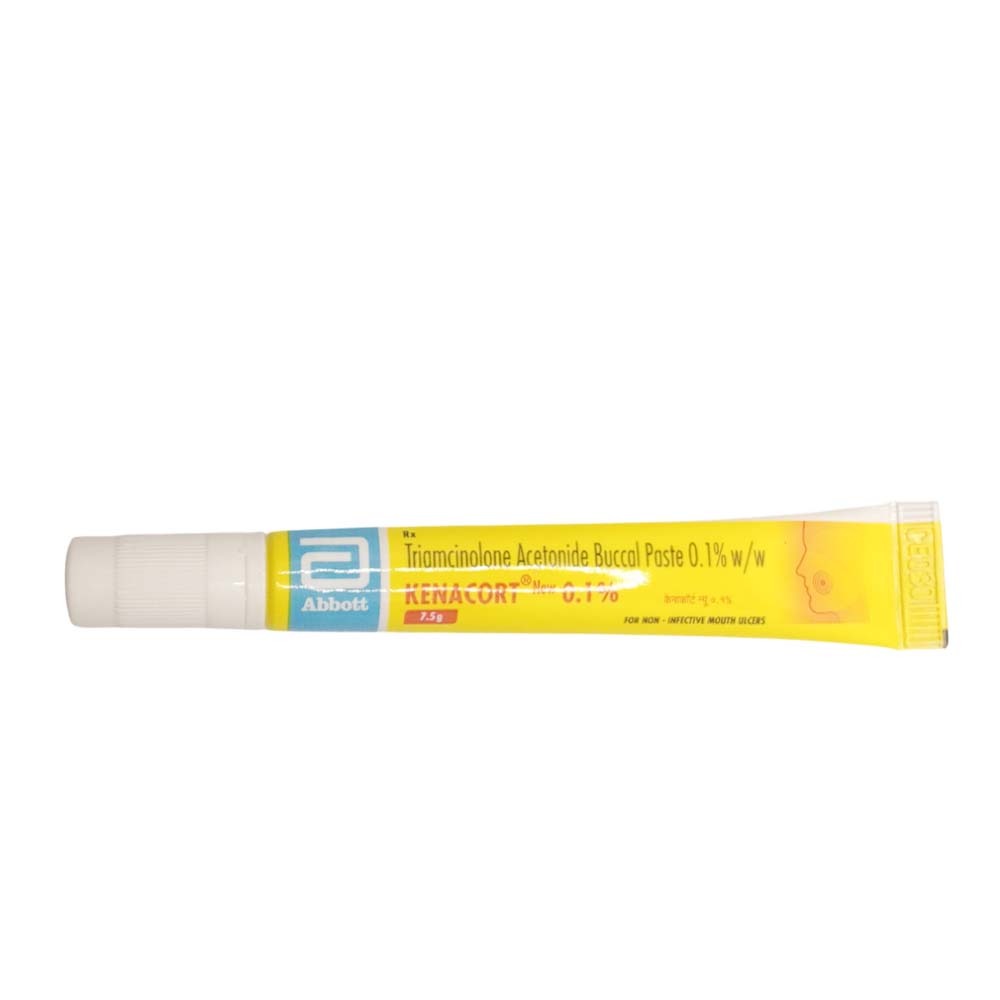 Abbott Kenacort 0.1% Buccal Paste 7.5g (Pack of 1)