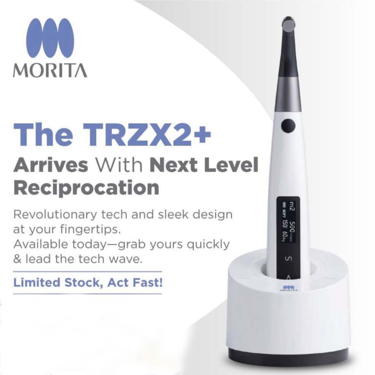 J Morita Tri Auto ZX2+ Endomotor With Apex Locator