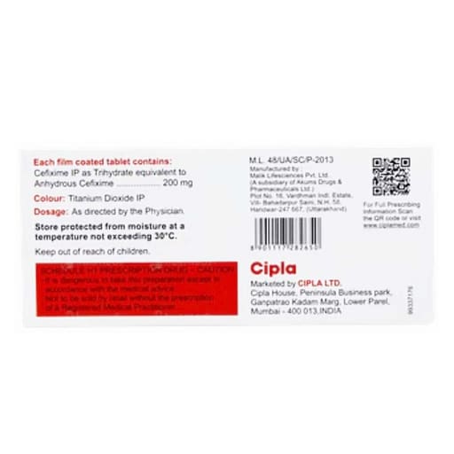 Cipla Cefix - 200