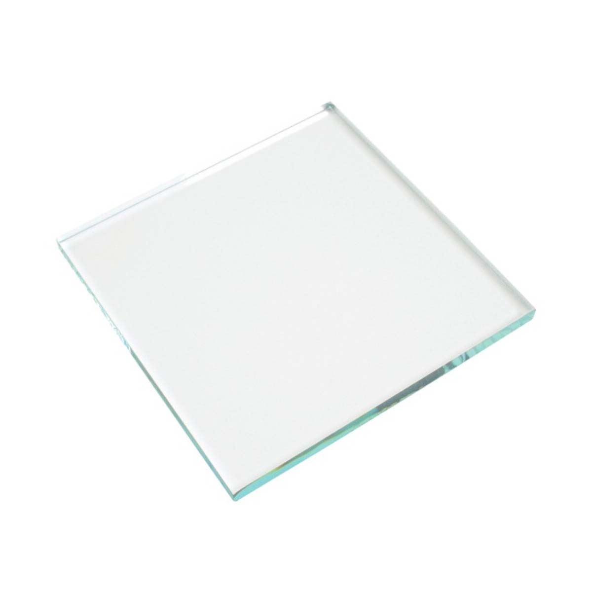 Indian Glass Plate 7.5cm x 7.5cm