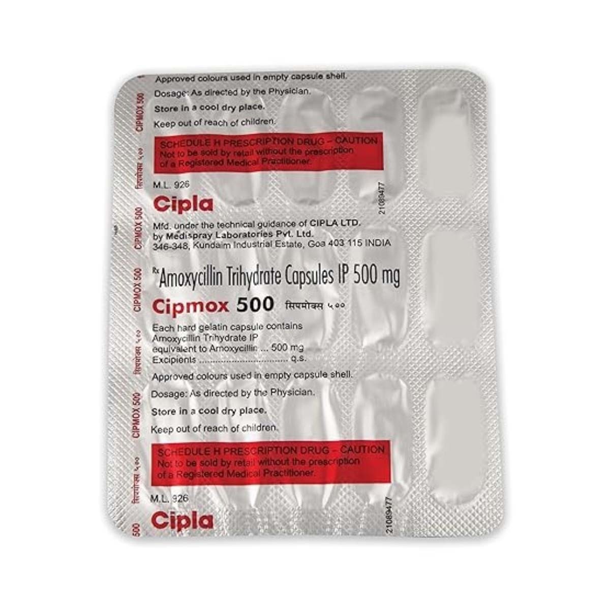 Cipla Cipmox 500 