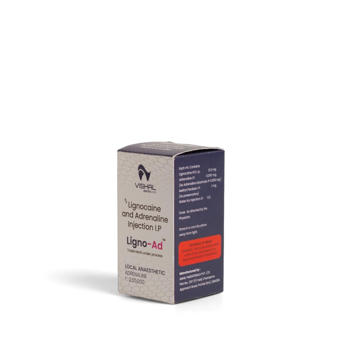 Vishal Dentocare Ligno Ad Local Anaesthetic 30ml (Pack of 10)