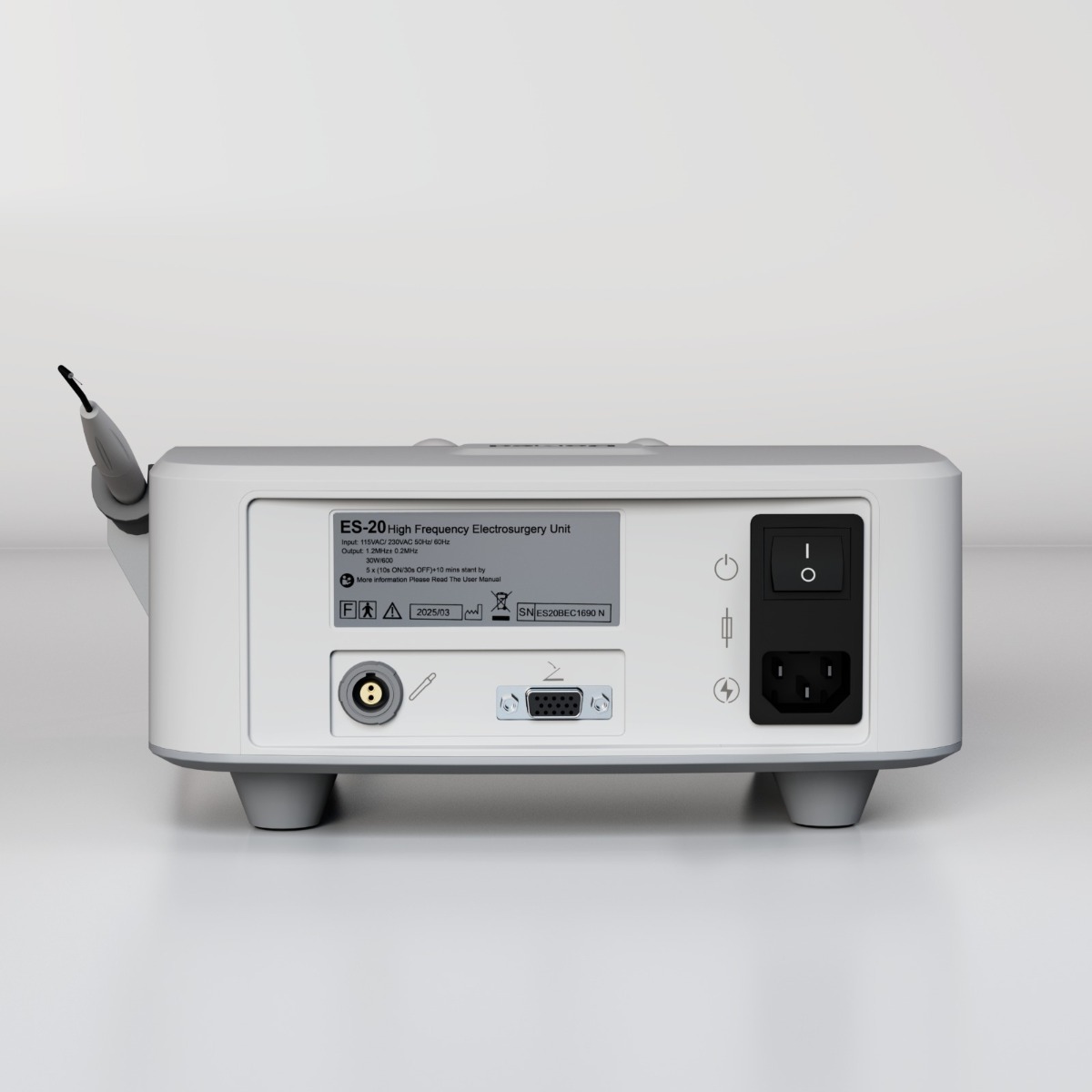 Domed High-Frequency Electrosurgery Unit