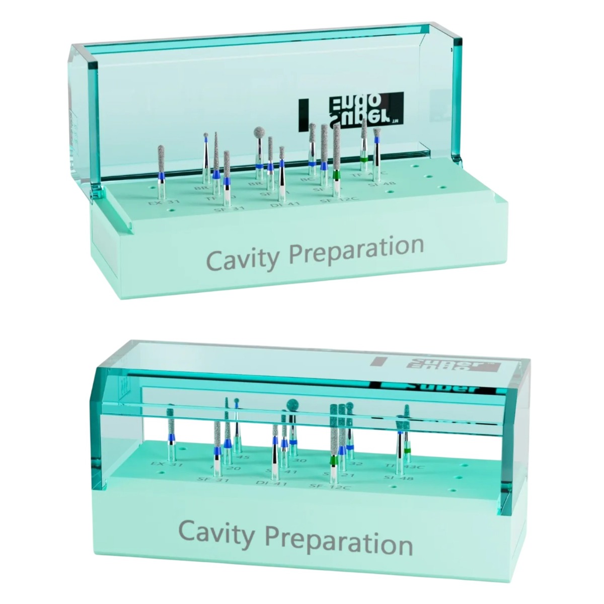 SuperEndo Cavity Preparation Burs Kit (FG Shank - For High-Speed Handpiece Only)