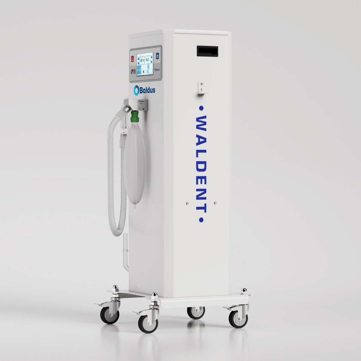 Baldus Touch - 70 Oxygen-Nitrous Oxide Mixer Unit With Encased Cart