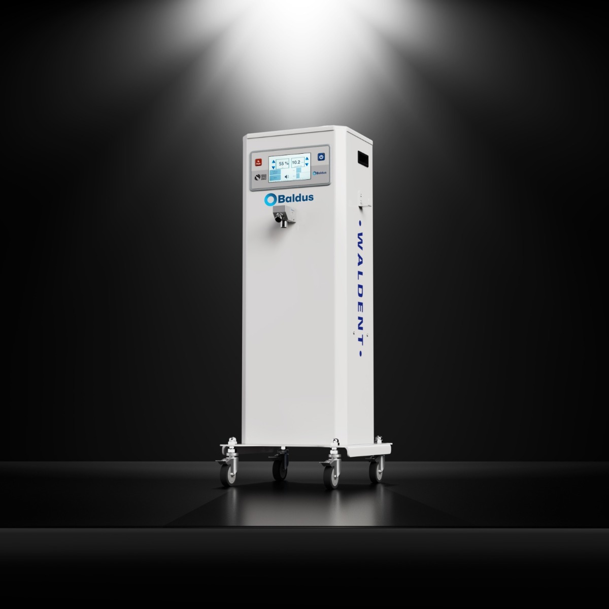 Baldus Touch - 70 Oxygen-Nitrous Oxide Mixer Unit With Encased Cart