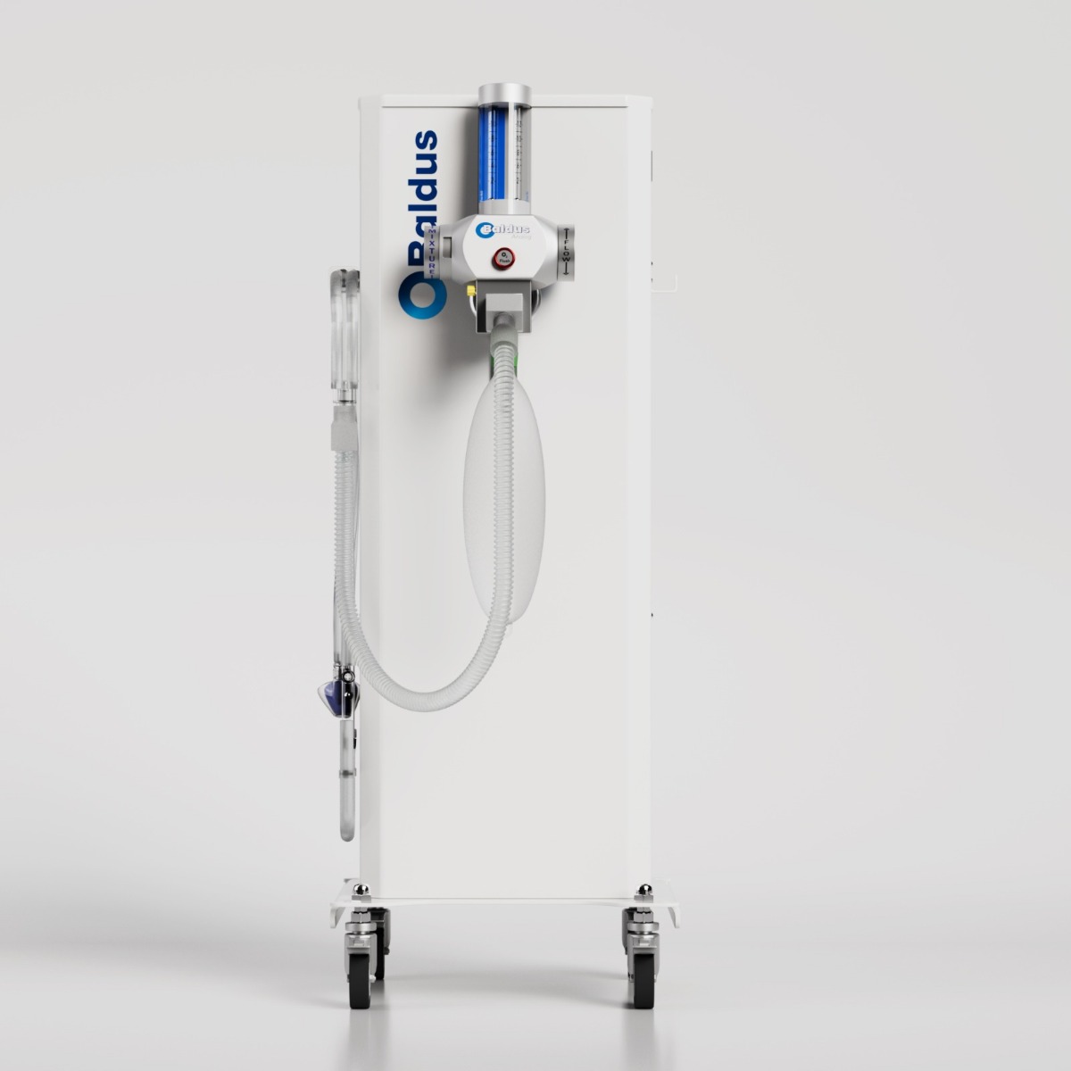 Baldus Analog -70 Oxygen-Nitrous Oxide Mixer Sedation Unit with Encased Cart