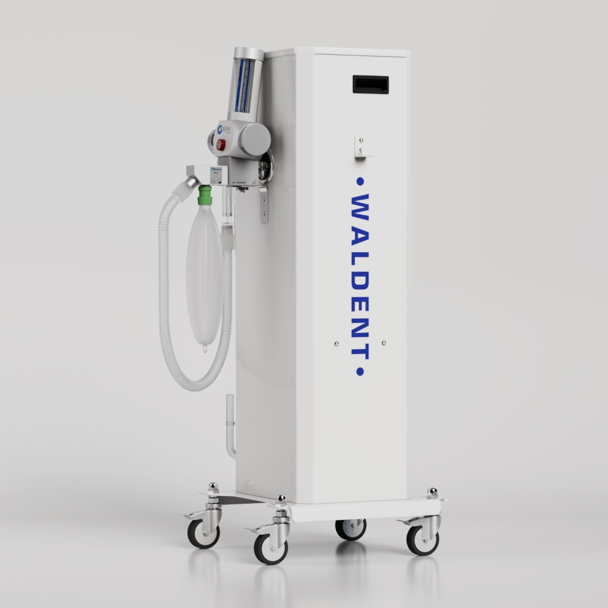 Baldus Analog -70 Oxygen-Nitrous Oxide Mixer Sedation Unit with Encased Cart