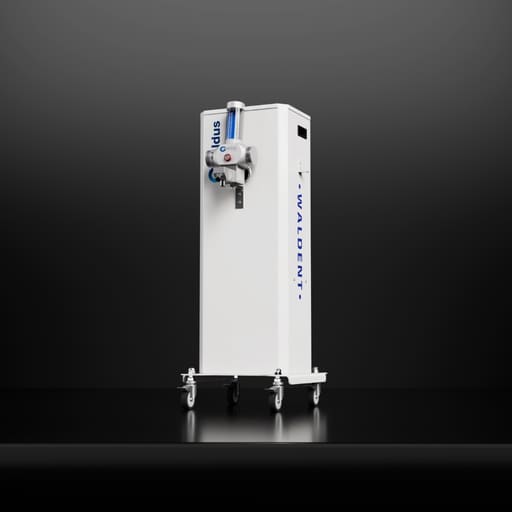 Baldus Analog -70 Oxygen-Nitrous Oxide Mixer Sedation Unit with Encased Cart