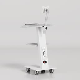 Waldent Heavy-Duty Dental Utility Trolley For Intraoral Camera - 19