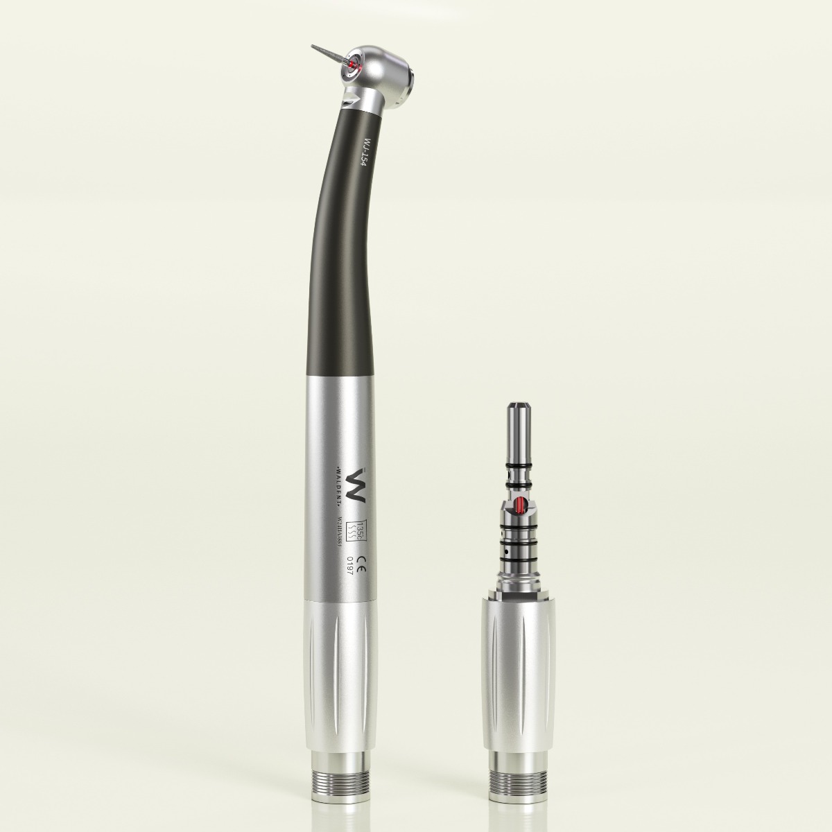 Waldent Quick Coupling Airotor Handpiece Set of 3 (1 Quick Coupling FREE) 