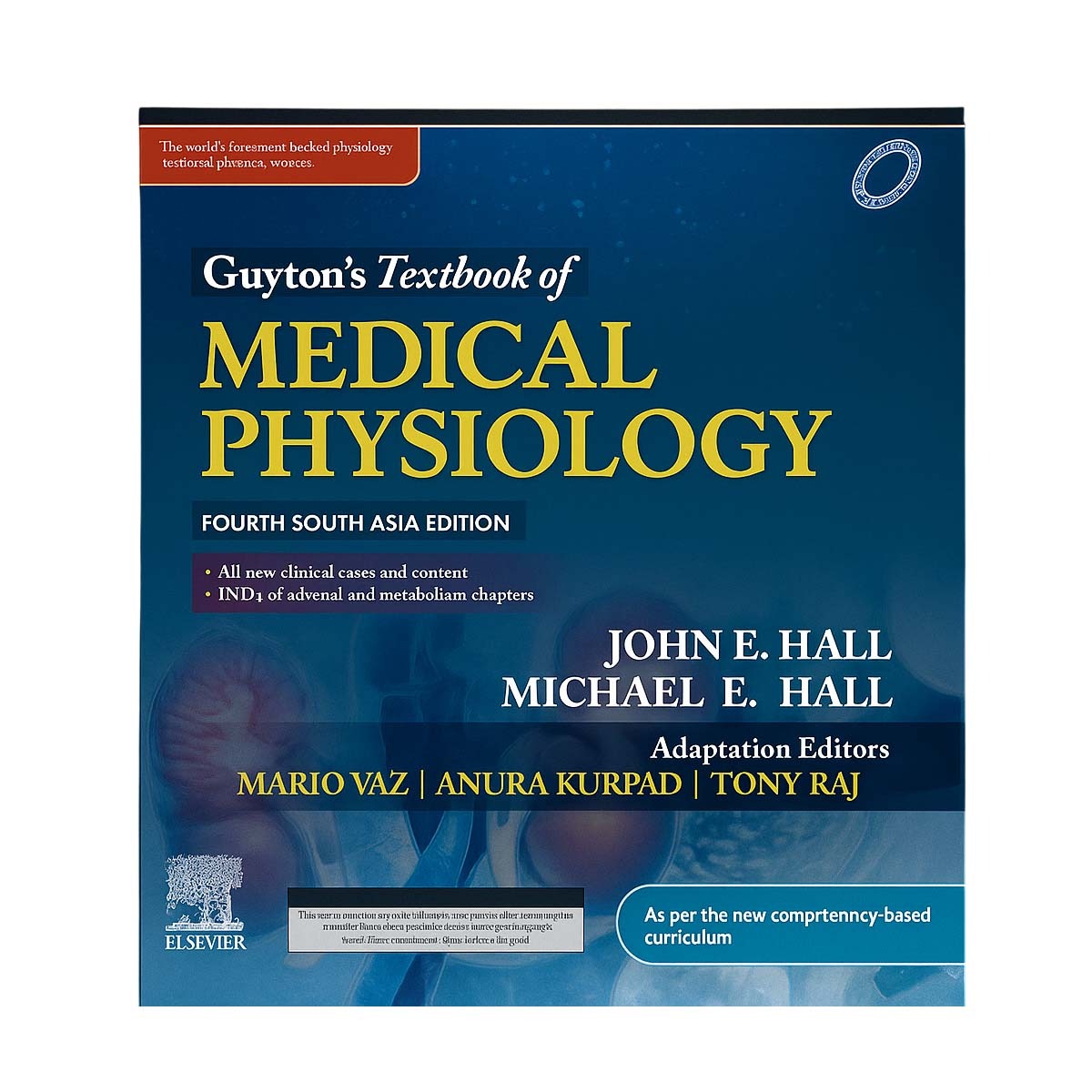 Guyton And Hall Textbook Of Medical Physiology 4th South Asia Edition (ISBN - 270639)
