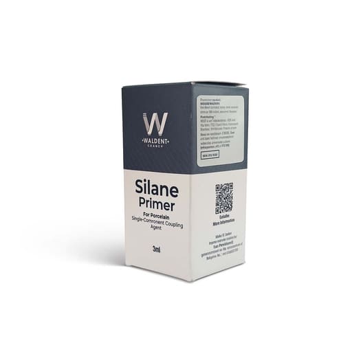 Waldent Silane Primer Bottle 3ml - Ceramic Bonding Primer For Porcelain and Li-Disilicate